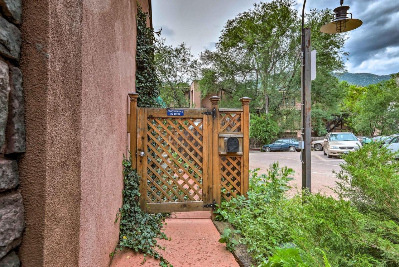 Downtown Manitou Springs Home Tranquil Creek View Extérieur photo